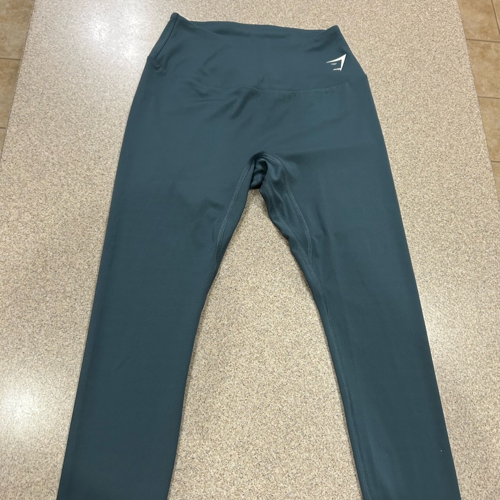 gymshark leggings in blue size Small
